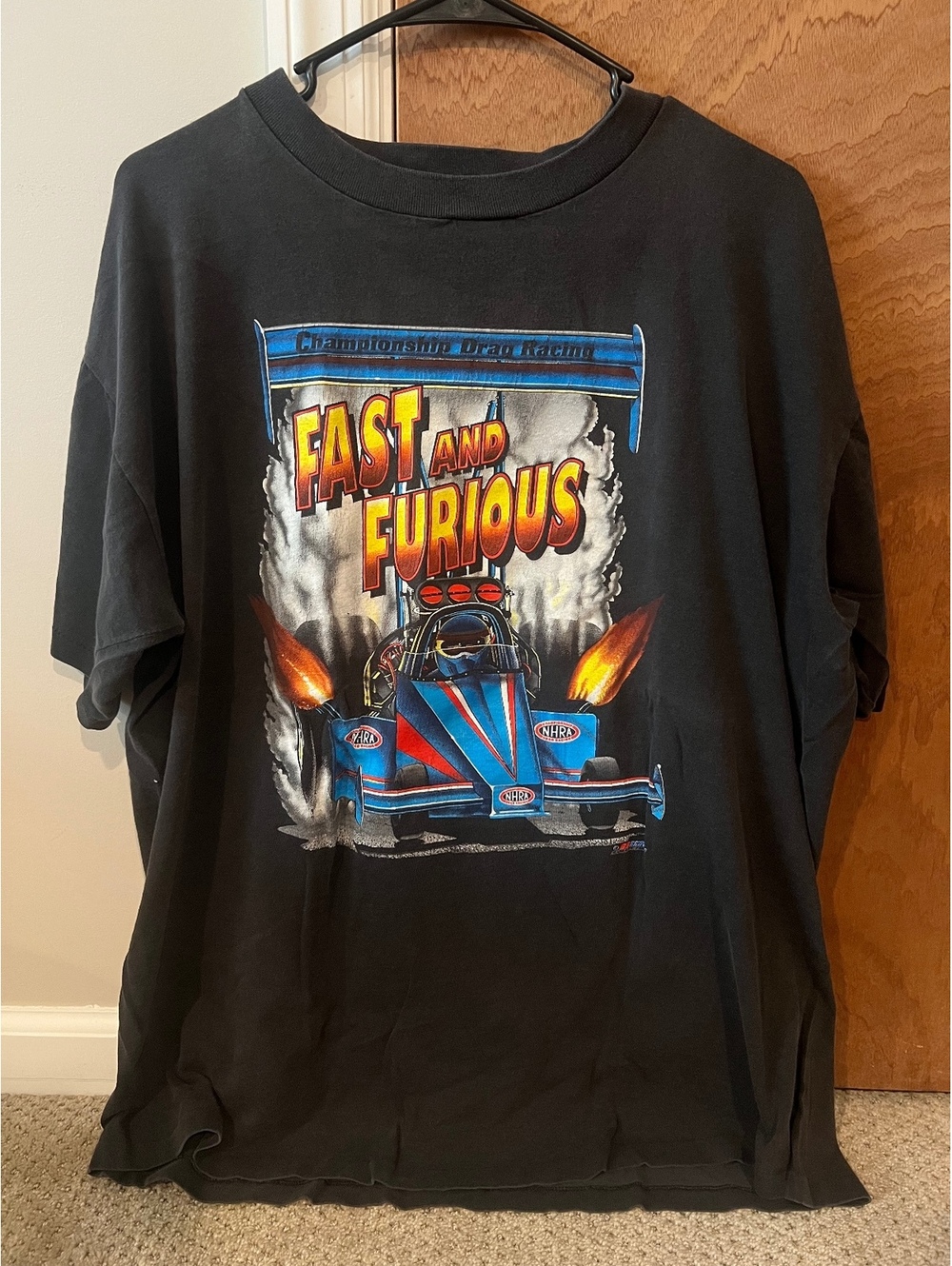 Vintage NHRA Fast & Furious Drag Race T-Shirt